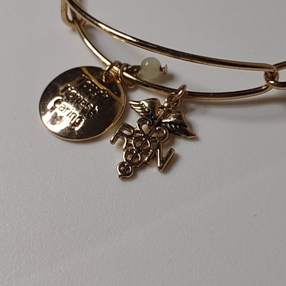 Tough Honest Caring RN Charm Bracelet - Picture 3 of 9